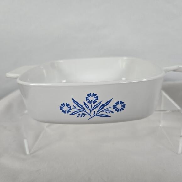 Corning Ware Blue Cornflower 6.5" Pan w/ Handle P-83-B & 1 L Baking Dish - Picture 15 of 16